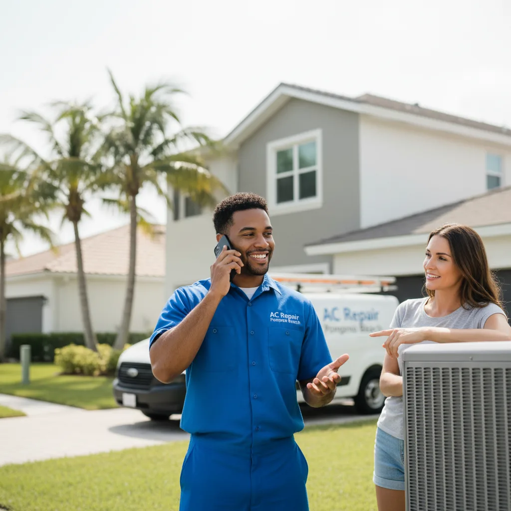 AC Repair Pompano Beach customer support in Poynette